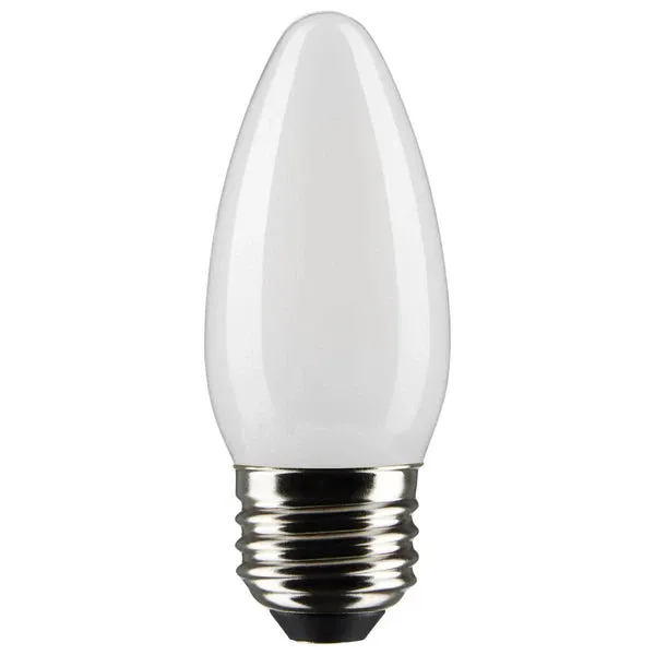 40W Frosted LED Bulb, Medium base