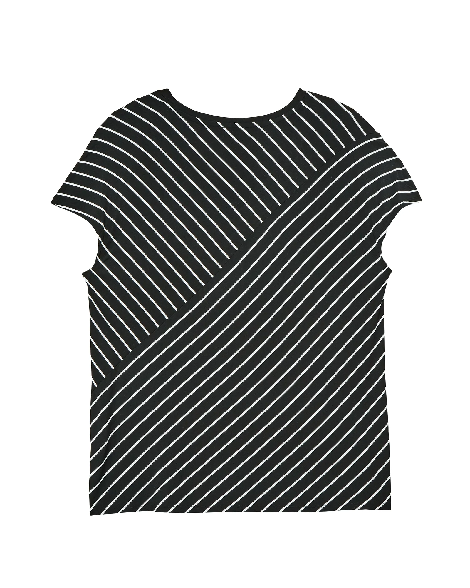 Adrienne Extended Sleeve Tee | Navy / White