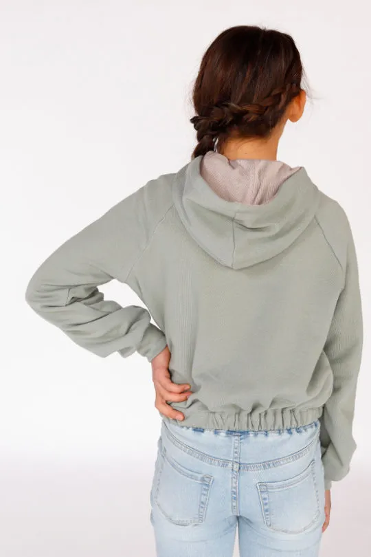 Chalk and Notch Mini Page Hoodie