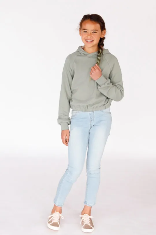 Chalk and Notch Mini Page Hoodie