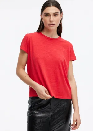 CHRLDR  Jane Perfect Tee in Cherry