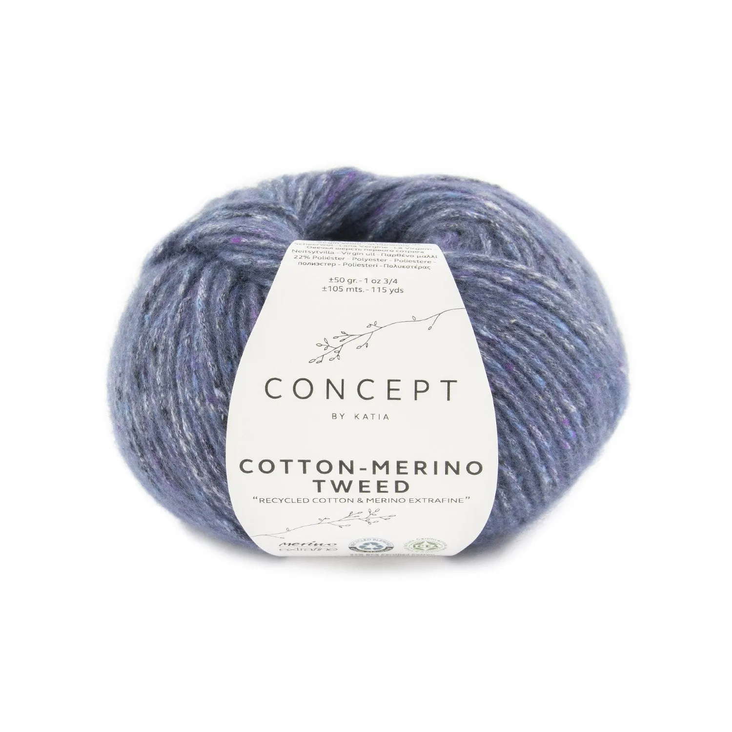 COTTON MERINO TWEED