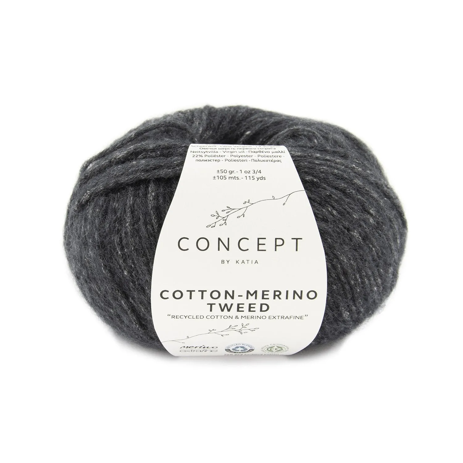 COTTON MERINO TWEED