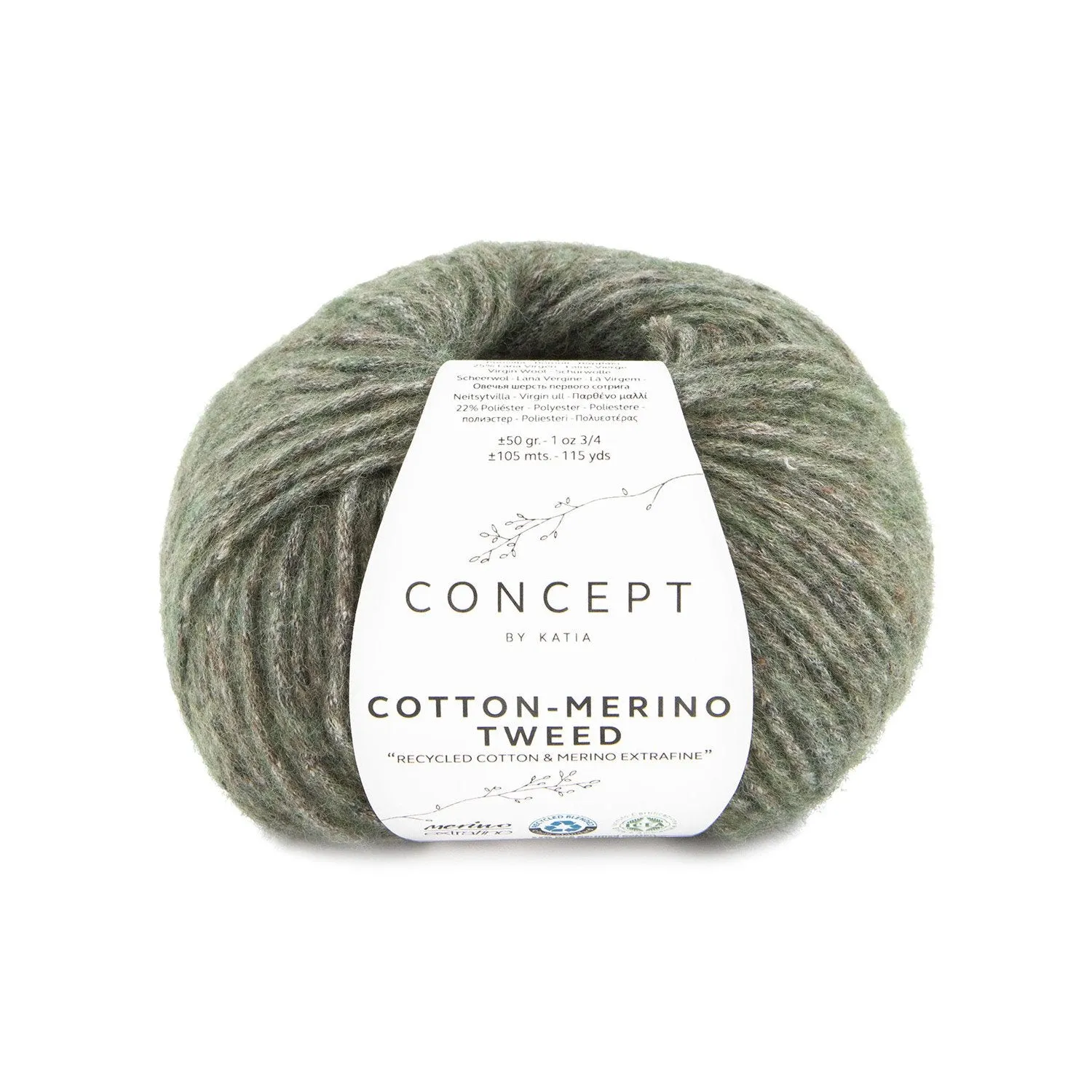 COTTON MERINO TWEED