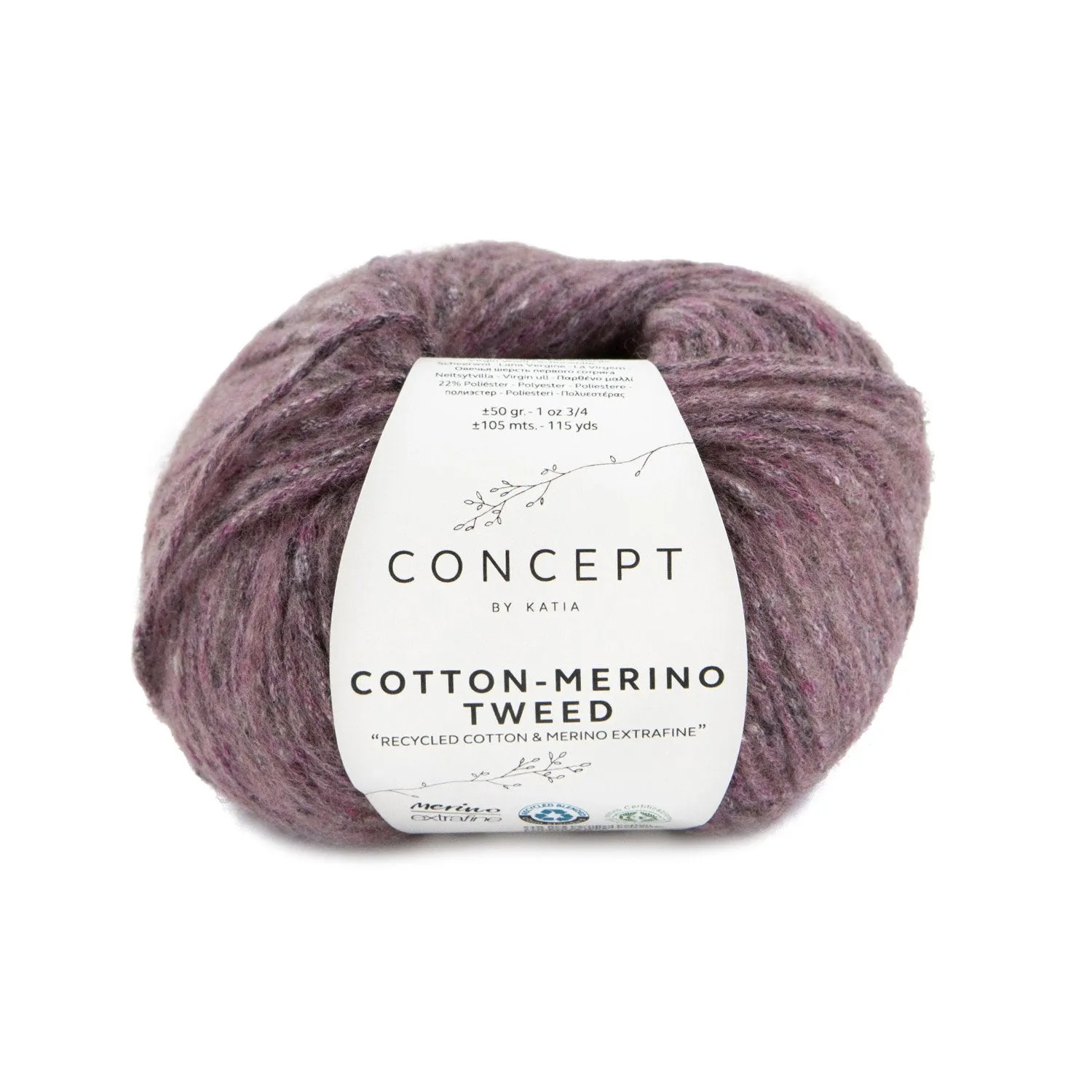 COTTON MERINO TWEED