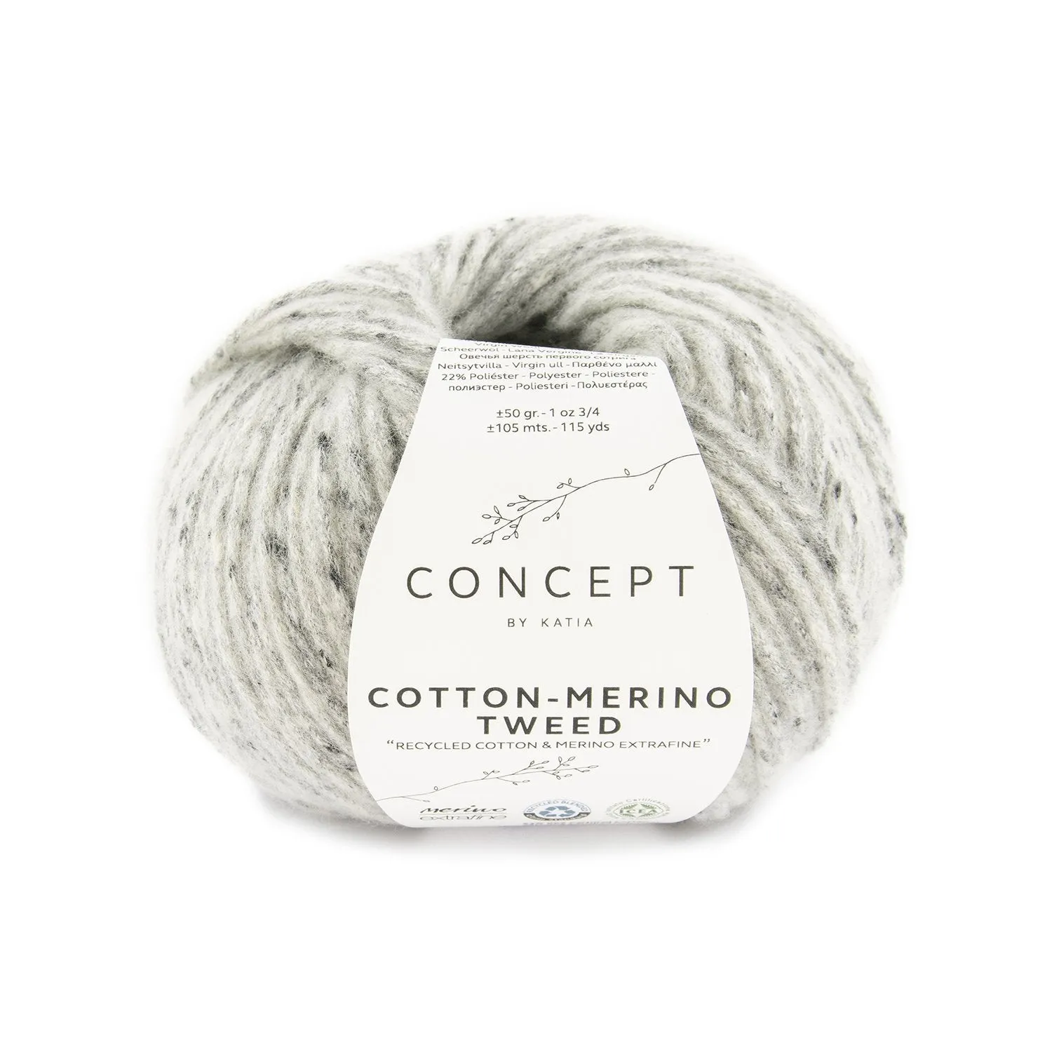 COTTON MERINO TWEED