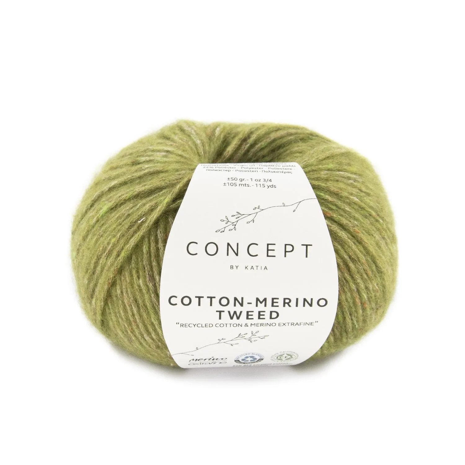 COTTON MERINO TWEED