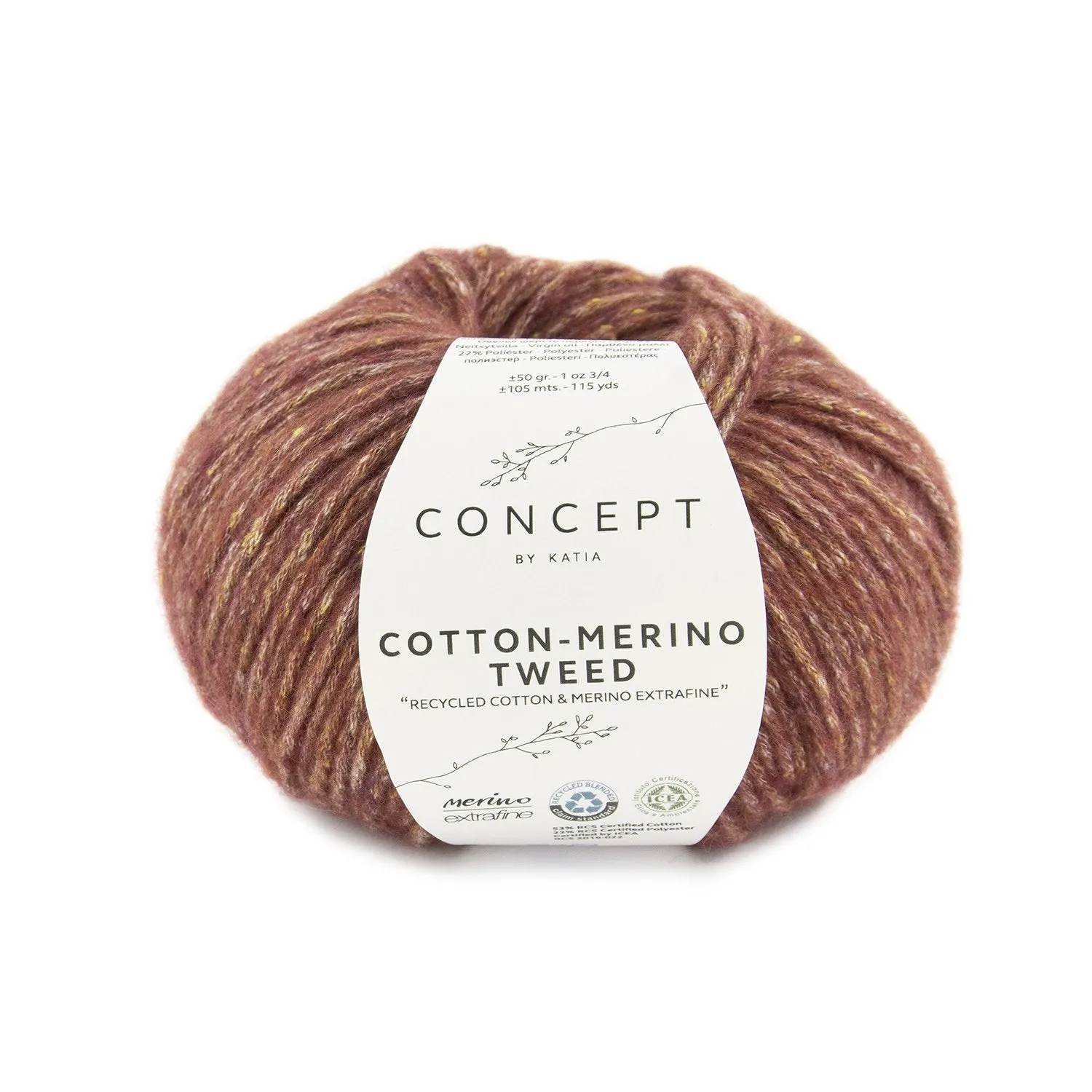 COTTON MERINO TWEED