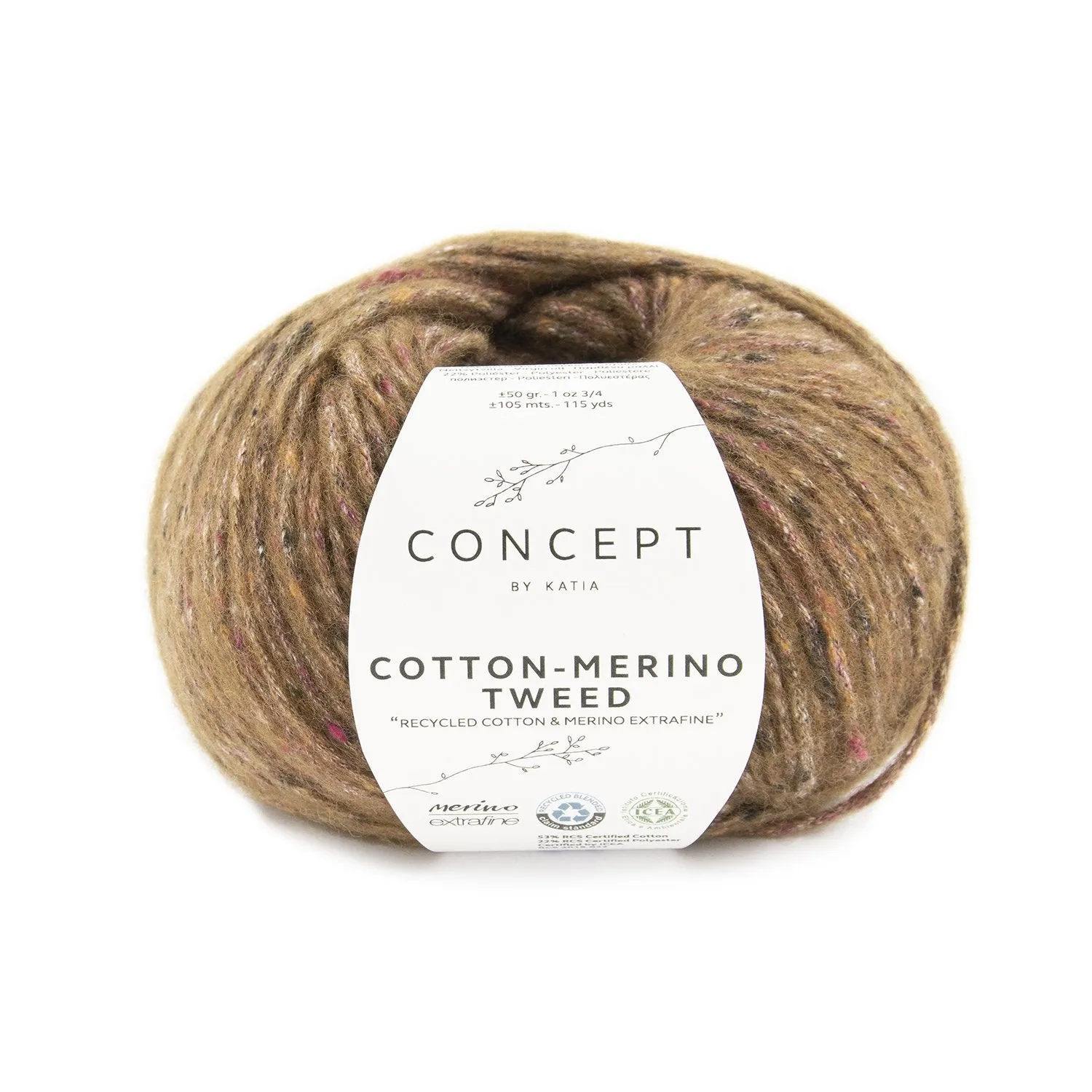 COTTON MERINO TWEED