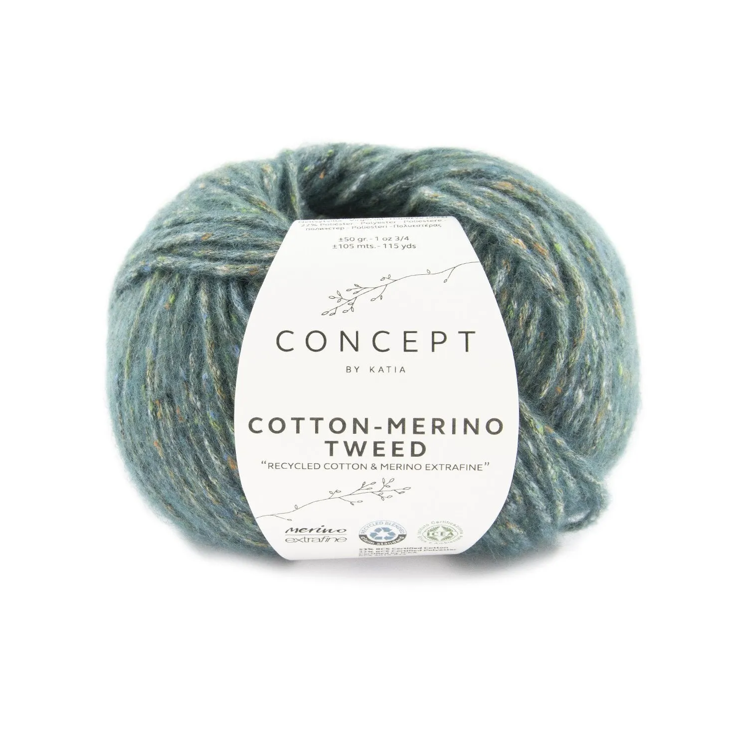 COTTON MERINO TWEED