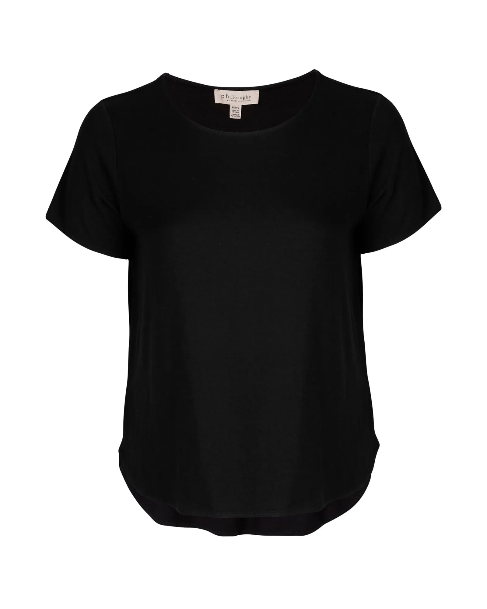 Elin Hi-Lo Top | Black