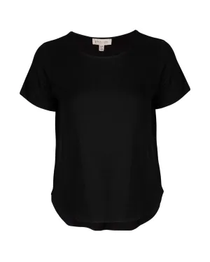 Elin Hi-Lo Top | Black