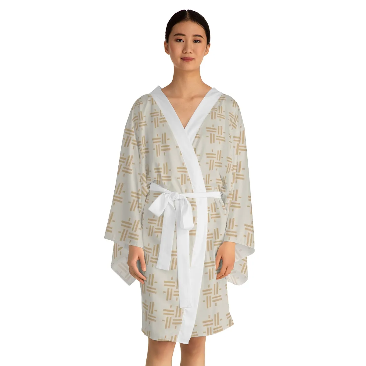 Igeta Long Sleeve Kimono Robe