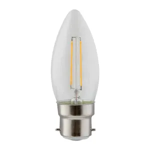 LED Filament Candle B22 2w Warm White