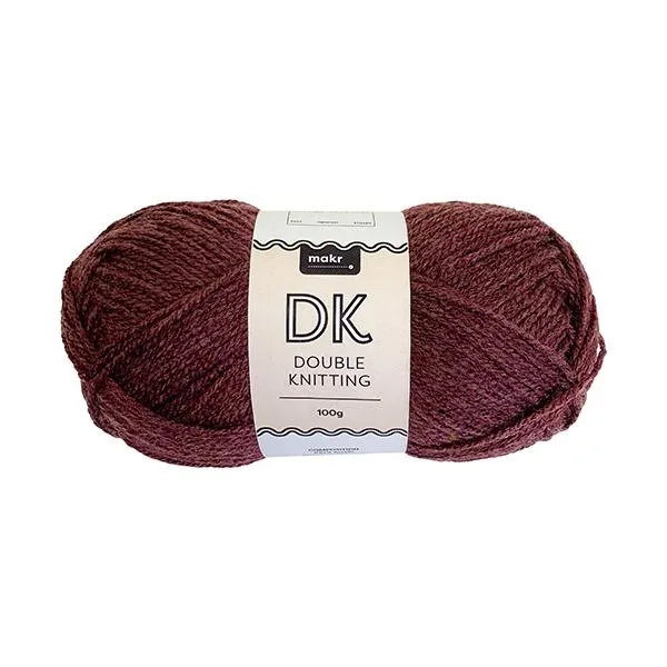 Makr DK 8ply Crochet & Knitting Yarn, 100g Acrylic Yarn