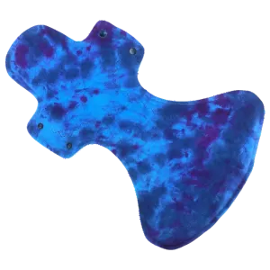 Moody Blue  Night pad Organic Cotton Reusable Period Pad Incontinence Pad