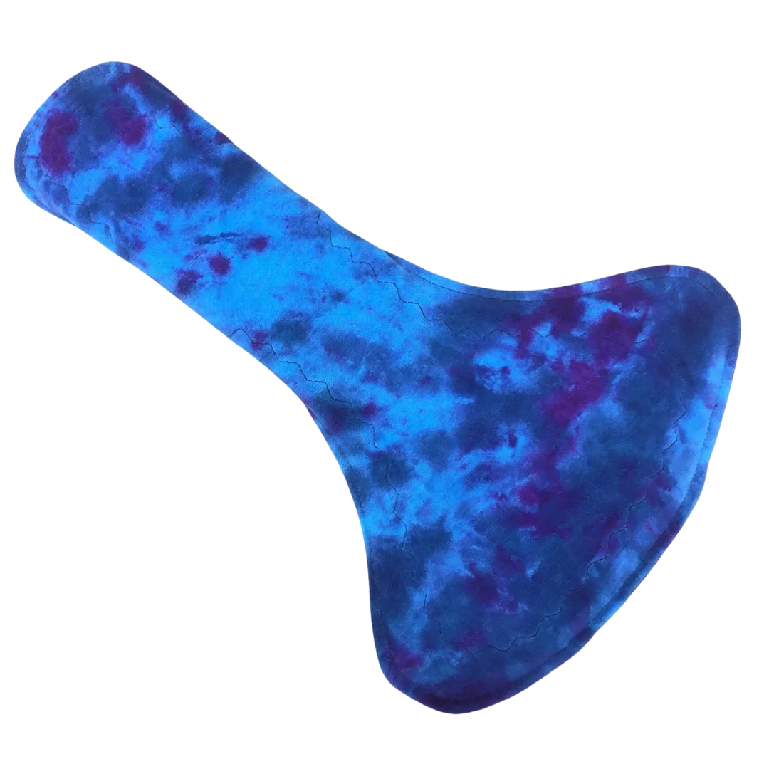 Moody Blue  Night pad Organic Cotton Reusable Period Pad Incontinence Pad
