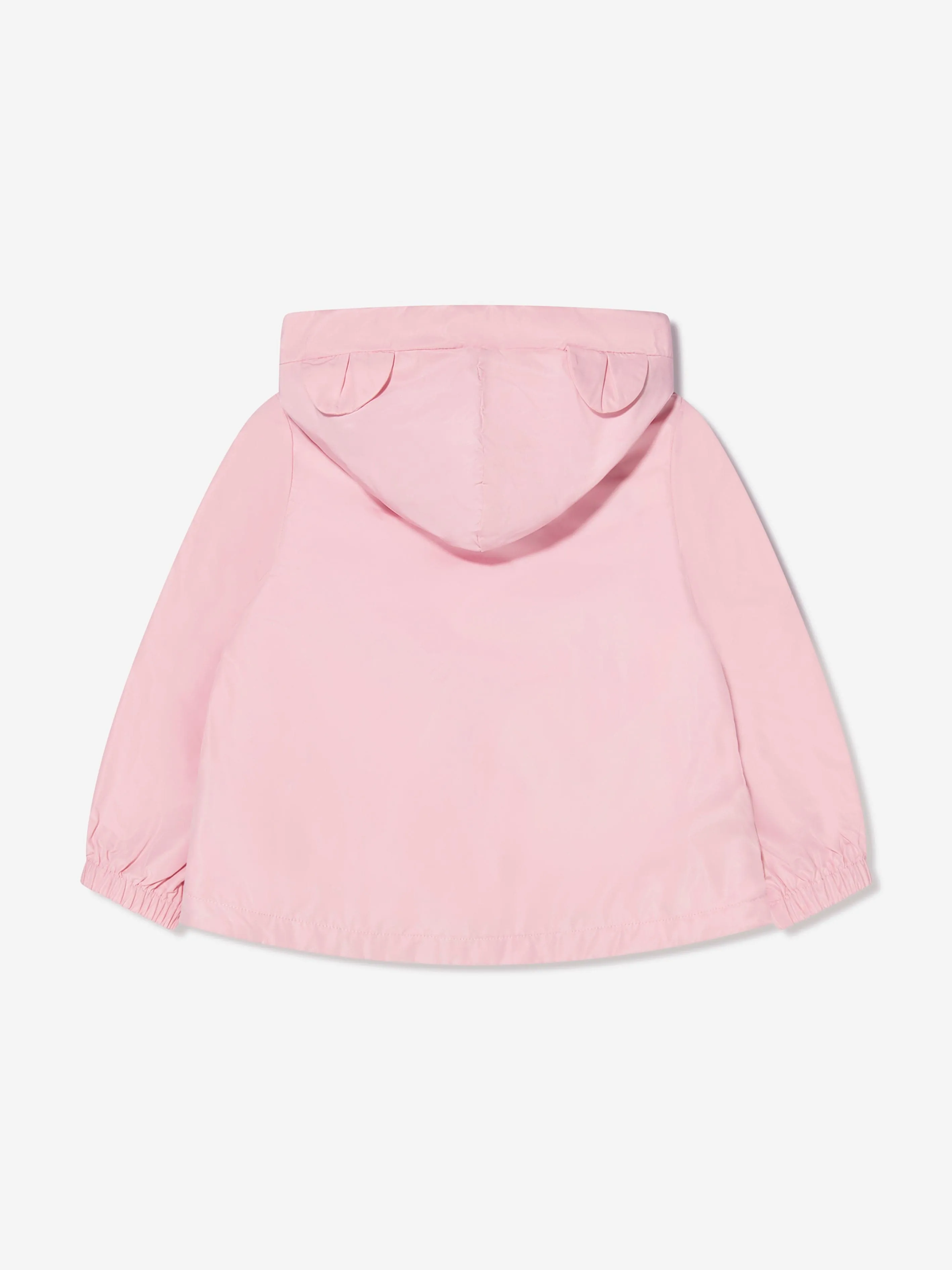 Moschino Baby Girls Bear Hooded Jacket in Pink