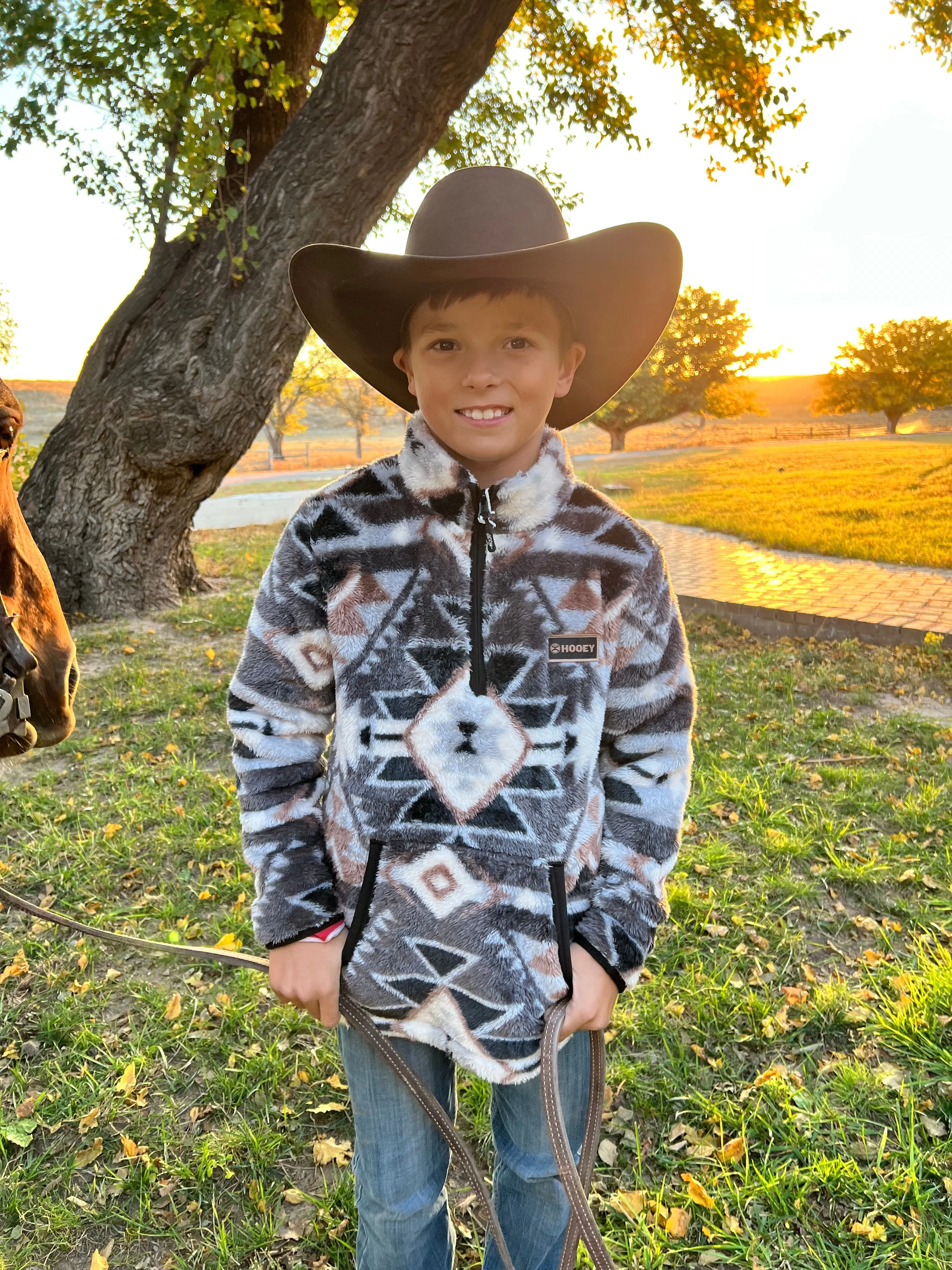Neil Youth Hooey Fleece Pullover