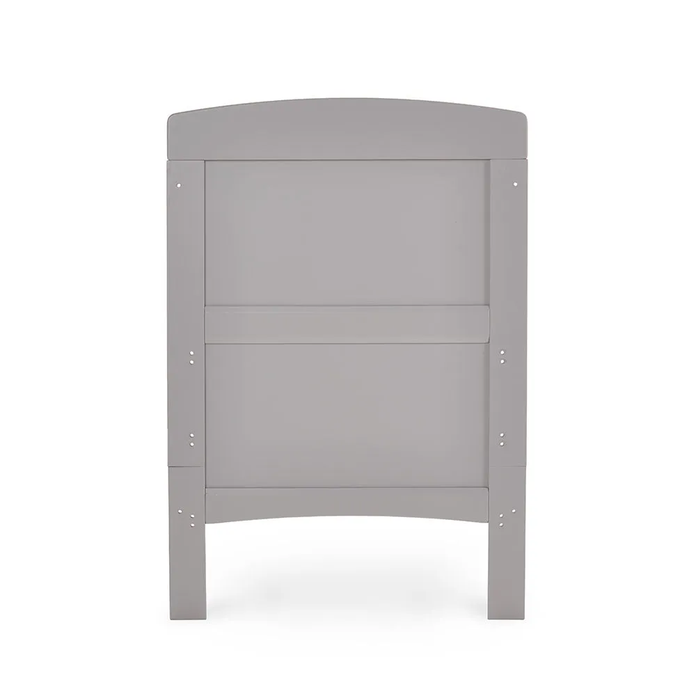 Obaby Grace Mini Cot Bed - Warm Grey