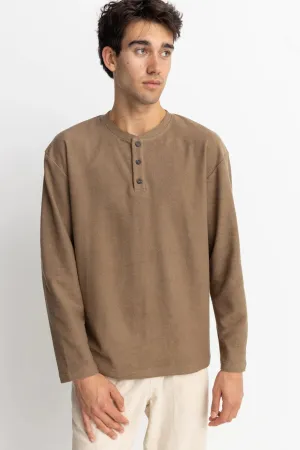 Rhythm Vintage Terry Ls Henley