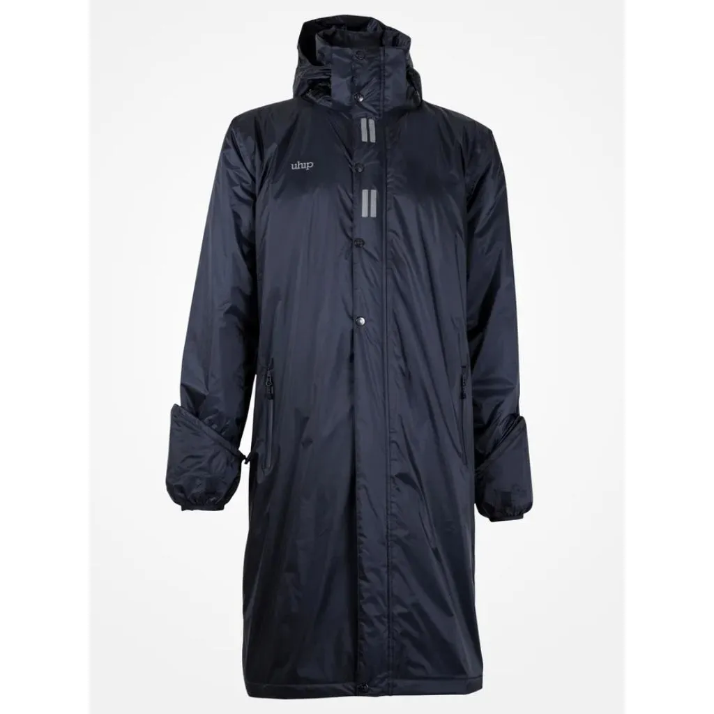 UHIP Mens Water Repellent Long Sport Coat NAVY