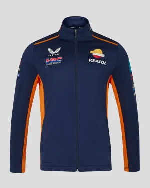 Unisex Honda HRC Repsol Softshell Jacket - Black Iris